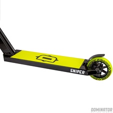 Freestyle koloběžka Dominator Sniper Black yellow 3