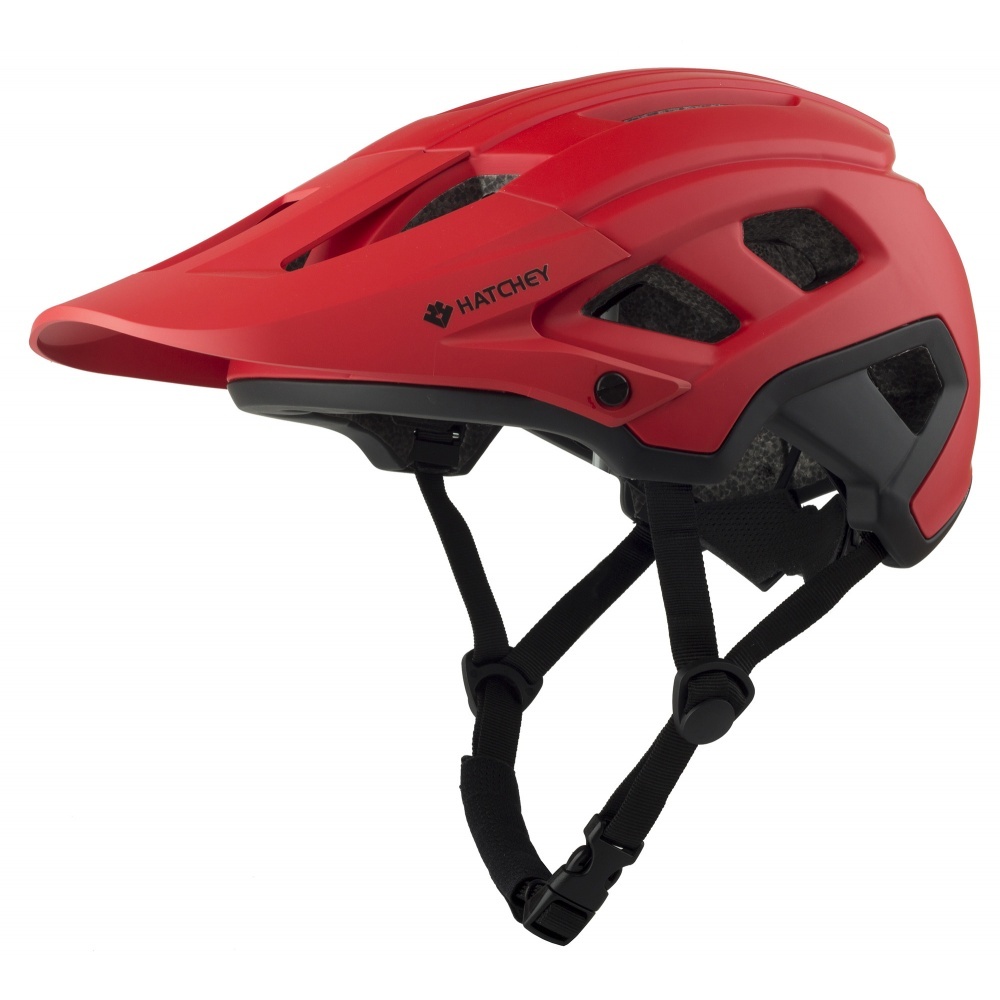cyklistická helma hatchey control red