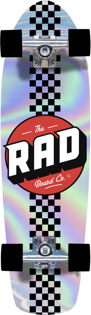 Rad Chequer Cruiser RAD Retro Checker Holographic