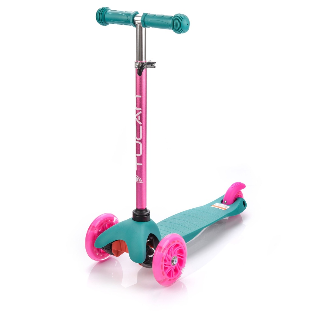 eng_pl_METEOR-SCOOTER-THREE-WHEEL-WITH-LED-WHEELS-turquoise-pink-37361_2