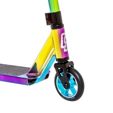 Freestyle koloběžka Crisp Surge Chrome Blue Green Purple 4