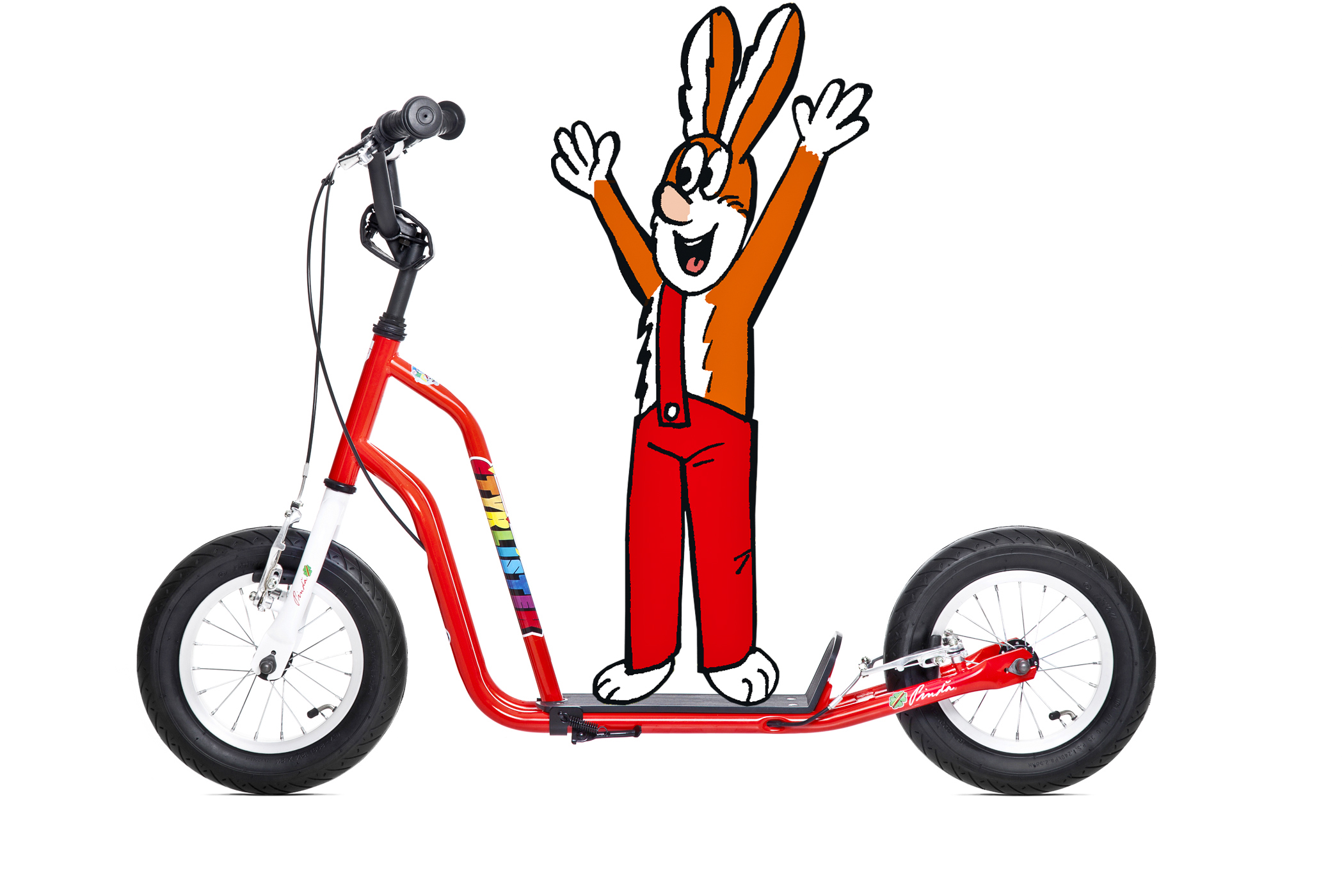 Koloběžka Yedoo Čtyřlístek Maxi Pinďa