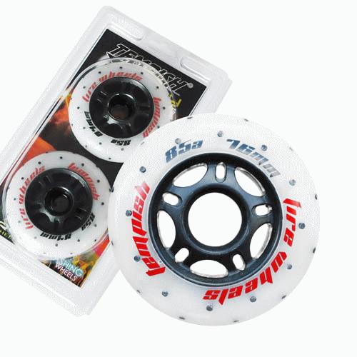 Jiskřící kolečka na brusle Tempish Fire 76,80mm/85A - 2ks
