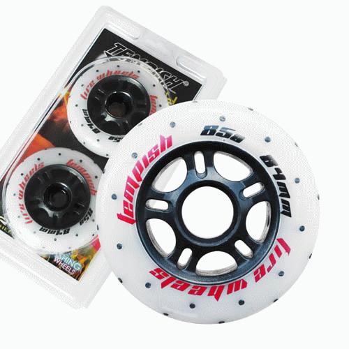Jiskřící kolečka na brusle Tempish Fire 84,90mm/85A - 2ks 