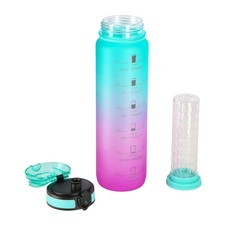 NCD04 ZELENO-RŮŽOVÁ TRITANOVÁ LÁHEV NA PITÍ 950 ML NILS CAMP 2
