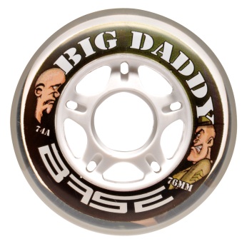 Kolečka na brusle Base Big Daddy Indoor 74A - 1ks