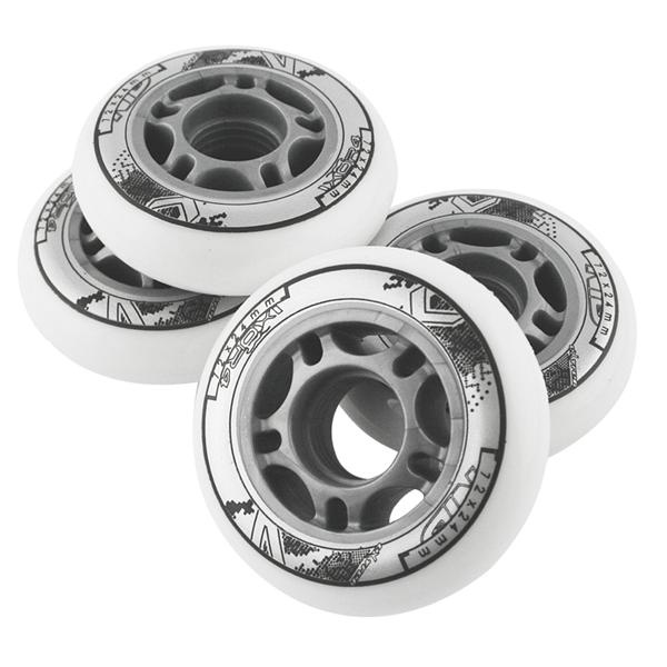 kolečka Nils 90mm bílá