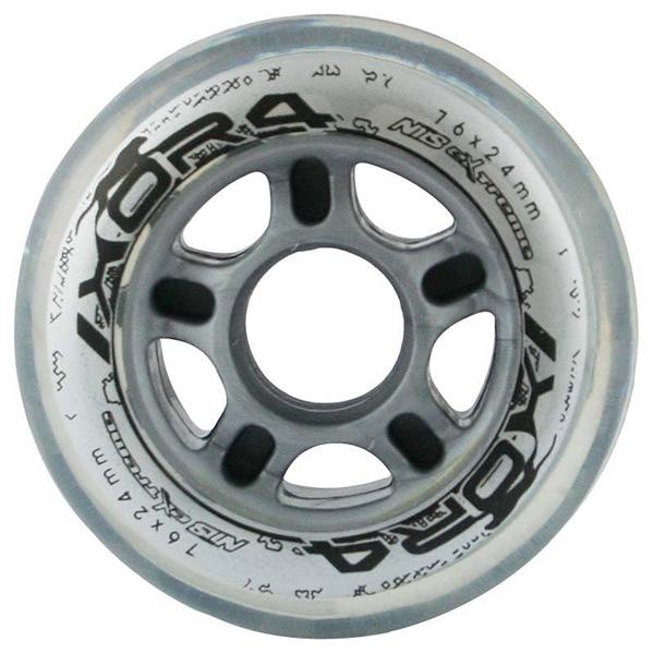 kolečka Nils 76mm čiré