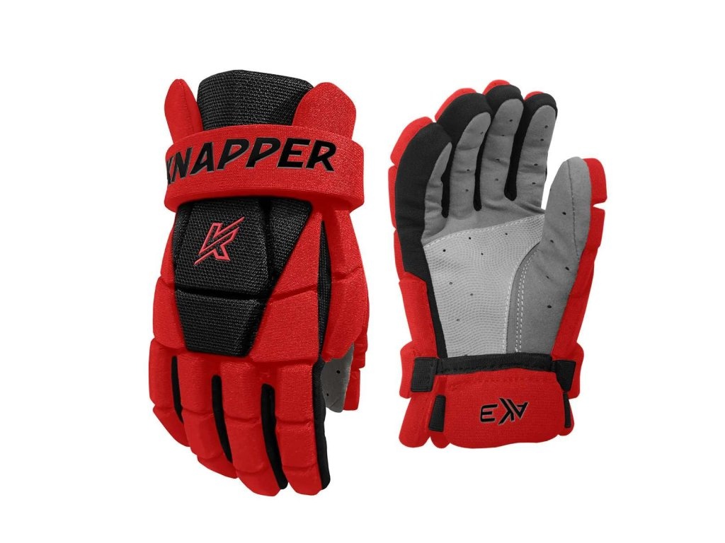 hokejbalove-rukavice-knapper-ak3-v2-cervene