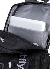 Batoh Meatfly Basejumper, Black, 22 L + PENÁL ZDARMA 3