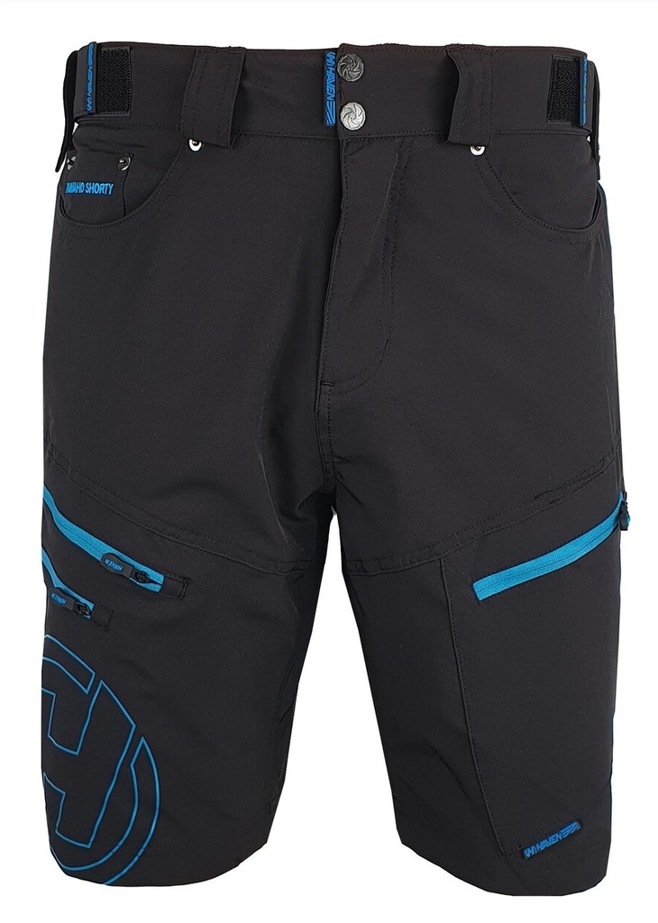 Pánské cyklokraťasy HAVEN NAVAHO SLIMFIT black-blue