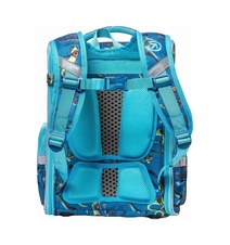 Školní aktovka Meatfly Alex, Dino Petrol 1