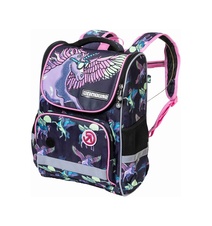 Školní aktovka Meatfly Alex, Black Unicorn