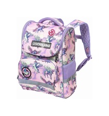 Školní aktovka Meatfly Alex, Purple Unicorn