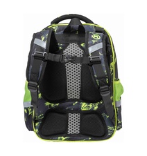 Školní aktovka Meatfly Max, Lime Mossy 1