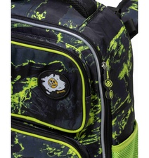 Školní aktovka Meatfly Max, Lime Mossy 4
