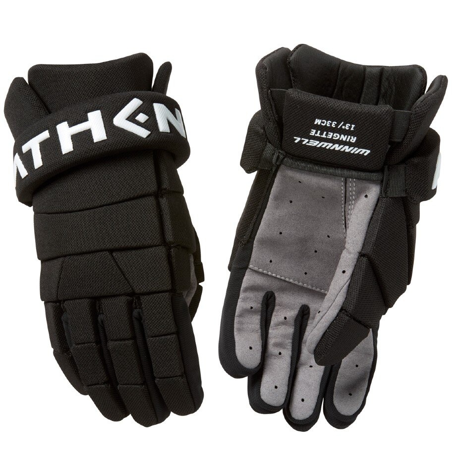 Hokejbalové rukavice Winnwell Athena - cerne 1