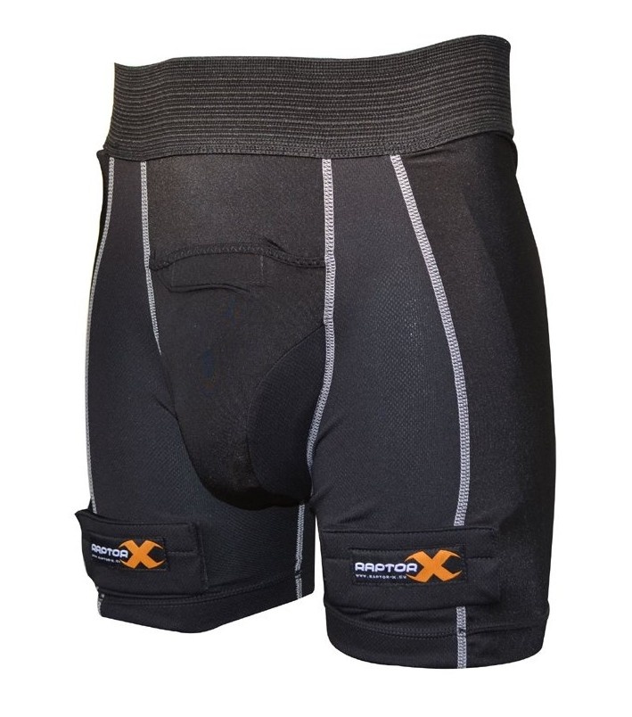 Elastický trenkový suspenzor Raptor-X Compression Jock Shorts SR