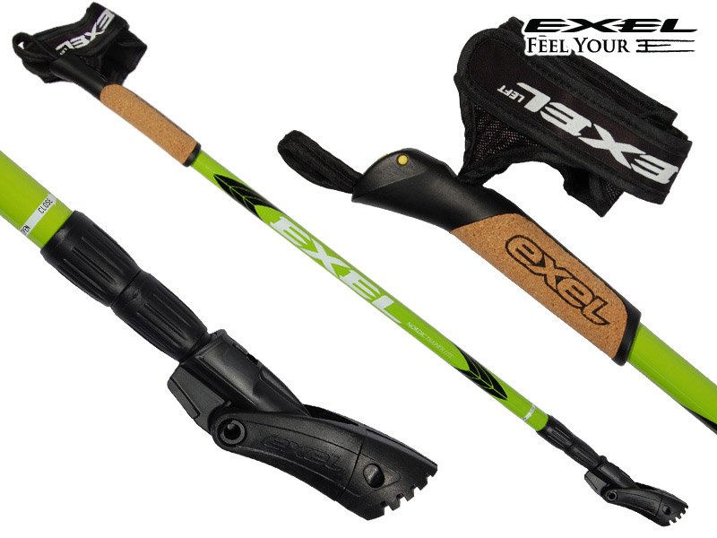 Hůlky Nordic Walking Exel Trainer EvoCork Lite