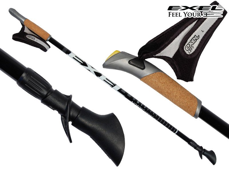 Hůlky Nordic Walking Exel Nordic Curve QLS