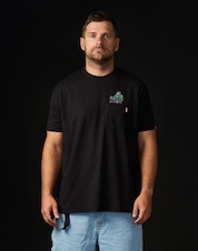 triko loose riders Dirtbag Black 1
