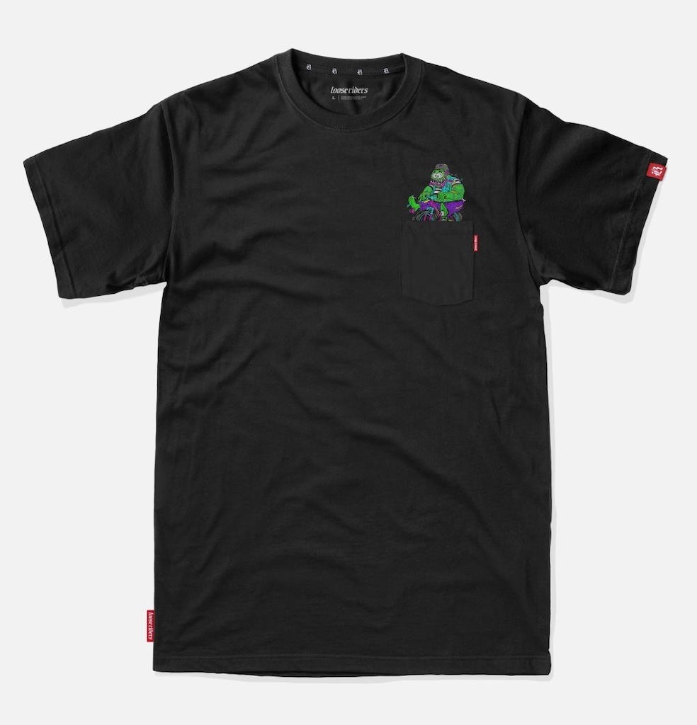 triko loose riders Dirtbag Black