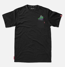triko loose riders Dirtbag Black