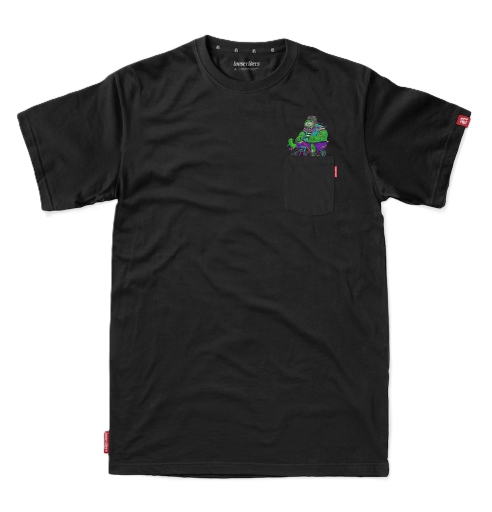 triko loose riders Dirtbag Black