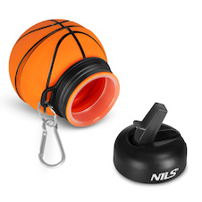 NC4104 BASKETBAL SILIKONOVÁ SKLÁDACÍ LÁHEV 550ML NILS CAMP 4