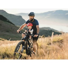 Shotgun Pro EVO – přední dětská MTB sedačka 2v1 s řídítky 8