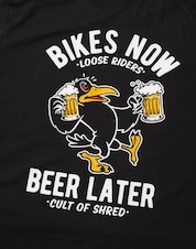 triko loose riders Drinky Crow black 2