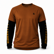 Loose Riders Shutter TWFR Tan – pánský MTB dres s dlouhým rukávem F