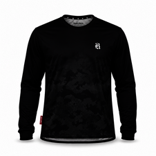Loose Riders Ess. DIPPED Stealth – MTB dres s dlouhým rukávem F
