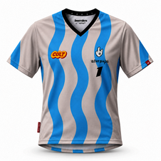 Loose Riders DRT FC Blue – pánský MTB dres s krátkým rukávem