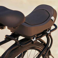 Urban Iki Junior Bincho Black – zadní dětské sedátko na kolo s adaptérem na nosič 4