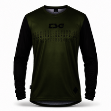 TSG Waft Jersey LS Olivine – lehký MTB dres s dlouhým rukávem 1