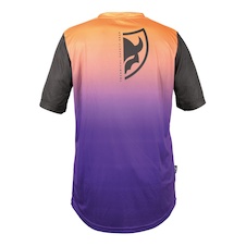 TSG Waft Jersey SS Purple Orange – lehký MTB dres s krátkým rukávem z