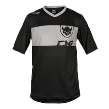 TSG Waft Jersey SS Black Grey – lehký MTB dres s krátkým rukávem