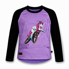 Větruodolný dětský MTB dres Unicorn Shotgun F
