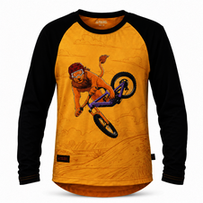 Větruodolný dětský MTB dres Lion Shotgun_f