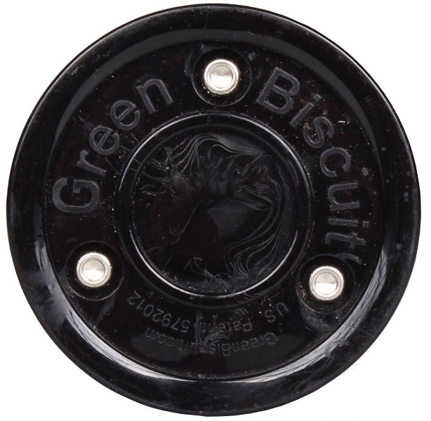 Green Biscuit Black – tréninkový puk na stickhandling mimo led