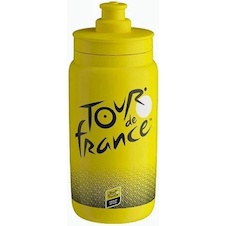 Elite Fly Tour de France yellow Map 550 ml 2026 – lehká cyklistická láhev 1