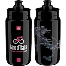 Elite Fly Giro d’Italia 2025 černá 550 ml – lehká cyklistická láhev