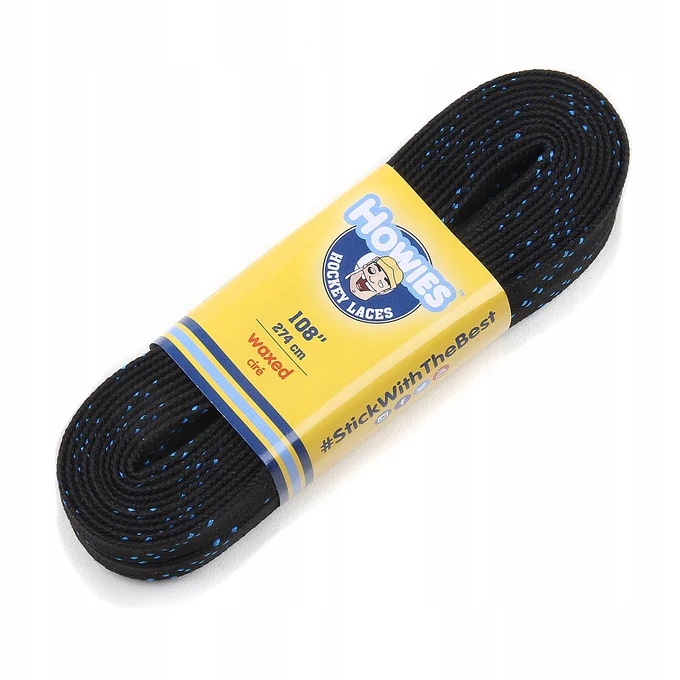 Černé voskované tkaničky Howies