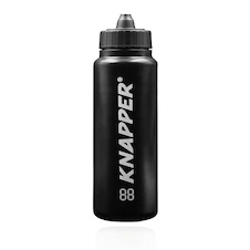 Knapper K 1 l Membrane Lid – sportovní láhev s membránovým uzávěrem black 1