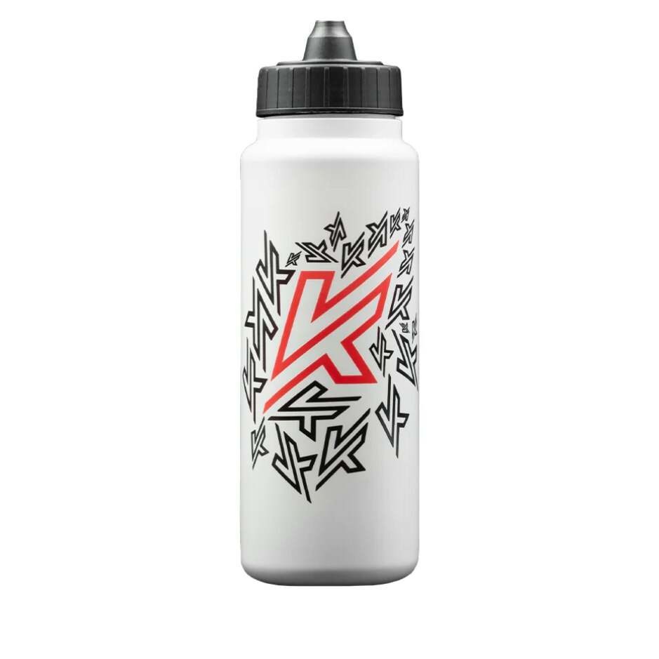 Knapper K 1 l Membrane Lid – sportovní láhev s membránovým uzávěrem white