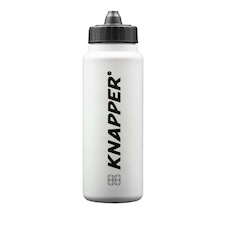 Knapper K 1 l Membrane Lid – sportovní láhev s membránovým uzávěrem white 1