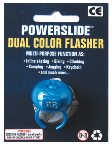 Výstražný blikající prstýnek Powerslide