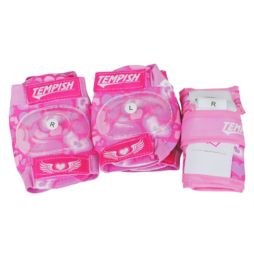 Dětská sada chráničů na brusle Tempish Meex pink