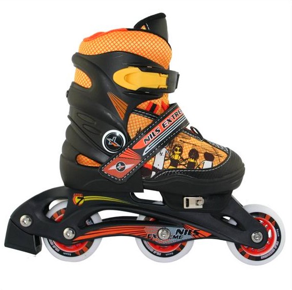 Dětské kolečkové brusle Nils NJ 9128 A orange